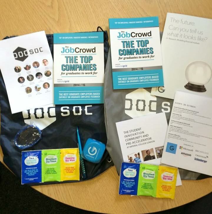Sponsor swag in our swag bags!